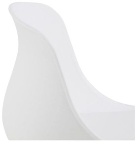 Biały hoker (wysokość siedziska 66 cm) Tina – Actona