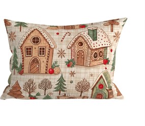 Poszewka na poduszkę z mikrofibry GINGER HOME 50x70 cm, kolorowa