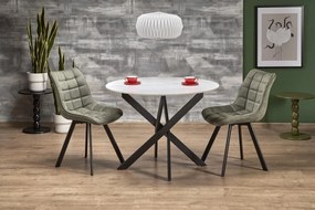 Okrągły stół Edgar 2 Halmar z blatem ze spieku