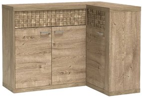 Komoda narożna dąb ribbeck - Leticia 16X