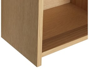 Wielopoziomowa półka w dekorze dębu 80 cm Focal – Hübsch