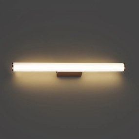 Retro kinkiet brązowy 80,4 cm z LED IP44 - Coco