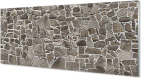 Szkło do Kuchni na Ścianę Mieszana Ściana Betonowo-Ceglana