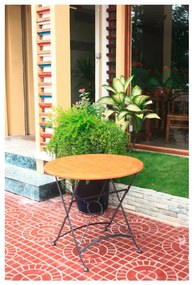 Okrągły stół ogrodowy ø 80 cm Vienna – Garden Pleasure