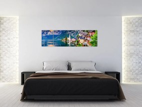 Obraz - Wieś alpejska (170x50 cm)