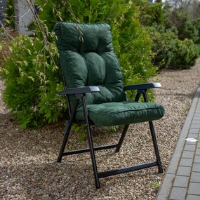 Fotel ogrodowy rozkładany Lena Black Edition H024-32IB PATIO