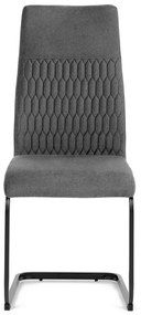 Zestaw krzeseł do jadalni DCL-X7018 GREY2, 4 szt.