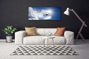 Fotoobraz na płótnie Zimowe Szaleństwo na Stoku