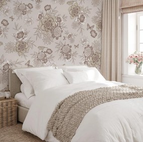Fototapeta - Vintage Flowers (196x136 cm)