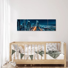 Obraz  - Noc w Dubaju (170x50 cm)
