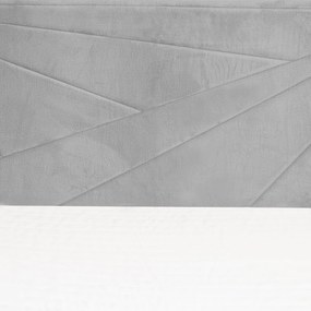 Łóżko ROSI 160x200 cm Granatowy Z materacem