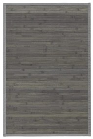 Zielony/szary bambusowy dywan 60x90 cm – Casa Selección