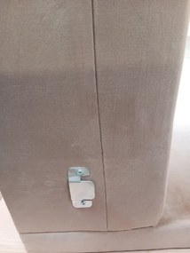 PROMOCJA Rozkładany narożnik w kształcie U VENORIA 285x146 cm, beżowy + 2 poduszki GRATIS II. jakość