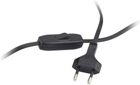 Lampka nocna do sypialni na białym stelażu D2-D46