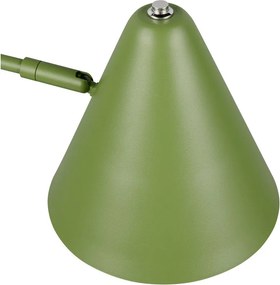 Zielona lampa stojąca z elastyczną konstrukcją (wysokość 126,5 cm) Cosima – Trio