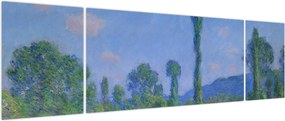 Obraz - Claude Monet, Poppy Field (Giverny), reprodukcje (170x50 cm)