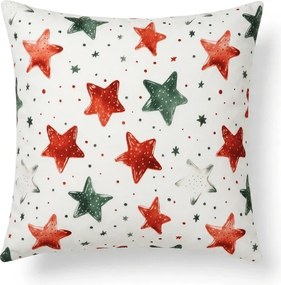 Poszewka na poduszkę z mikrofibry COLORFUL STARS 45x45 cm, kolorowy