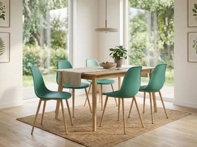 Zielone krzesło OSAKA