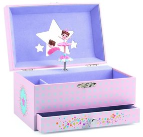 Drewniana pozytywka Djeco Balerina