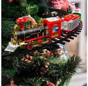 LED Dekoracja bożonarodzeniowa 10xLED/4xAA pociąg