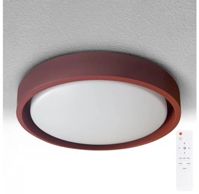 Brilagi - ściemnialna oprawa LED MATTEO LED/48W/230V 3000-6500K śr. 41 cm czerwona + z pilotem