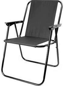 Składane krzesło kempingowe czarny