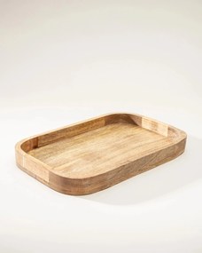 Drewniana taca Nature duża 46x30x4,5 cm