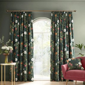 Zielone zasłony zestaw 2 szt. 229x229 cm Arcadia Floral – RHS