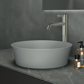 Jasnoszara ceramiczna okrągła umywalka ø 40 cm Ipalyss – Ideal Standard