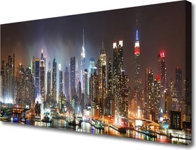 Obraz canvas Światła Wielkiej Metropolii