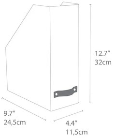 Kartonowy organizer na dokumenty Estelle – Bigso Box of Sweden