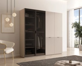 Szafa ATELIO - Kaszmir / Front ANTISOL+NOVA / 202 cm