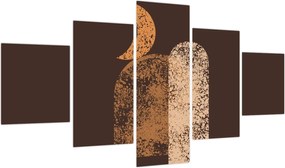 Obraz - Pomarańczowe łuki N⁰2 (125x70 cm)