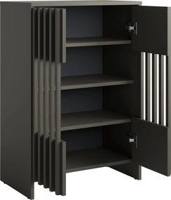 Komoda ZEPHYR 60 cm do Salonu Sypialni Grafit