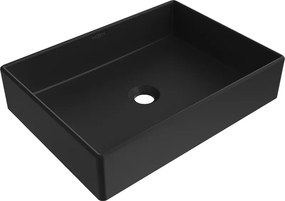Mexen Goya umywalka nablatowa 51 x 37 cm, czarna mat - 22185085