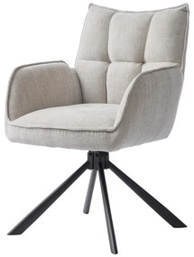 Kremowe krzesła zestaw 2 szt. Marilla – Unique Furniture