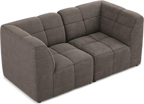 Brązowa sofa z materiału bouclé 180 cm Aloha – Makamii