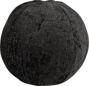 Poduszka 37x37x37 cm czarna Leith LET76BL