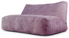 Fioletowy sztruksowy worek do siedzenia Sofa Tube 160 – SLOWDOWN