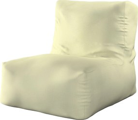 Puf-fotel kolor zielony tkanina outdoorowa, strukturalna