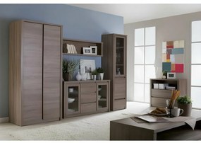 Komoda MONTANA K2D, dąb lefkas