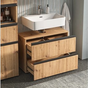 Szafka na wannę rzemieślnik 80x35x58 torren