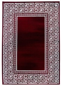 Dywan nowoczesny Parma klasyczny czerwono-kremowy 160 cm x 230 cm