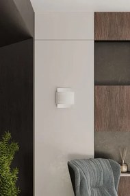 Biały minimalistyczny kinkiet - S173-Pertis