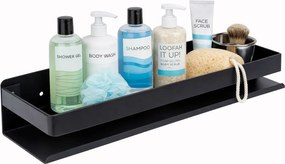 Aluminiowa czarna półka łazienkowa 30 cm K9-Z13