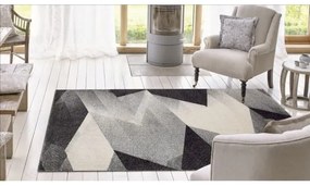 Dywan nowoczesny Lara Geometria szary 160 cm x 230 cm