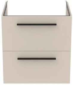 Kremowa wisząca szafka pod umywalkę 60x63 cm i.Life B – Ideal Standard