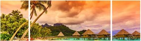 Obraz - Bora Bora Island (170x50 cm)