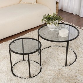 Stolik konferencyjny Black and Grey