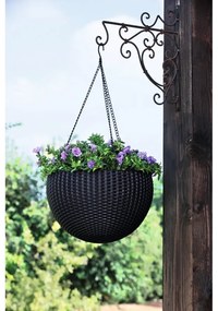 Plastikowa wisząca i ścienna doniczka ø 35 cm Hangingsphere – Keter